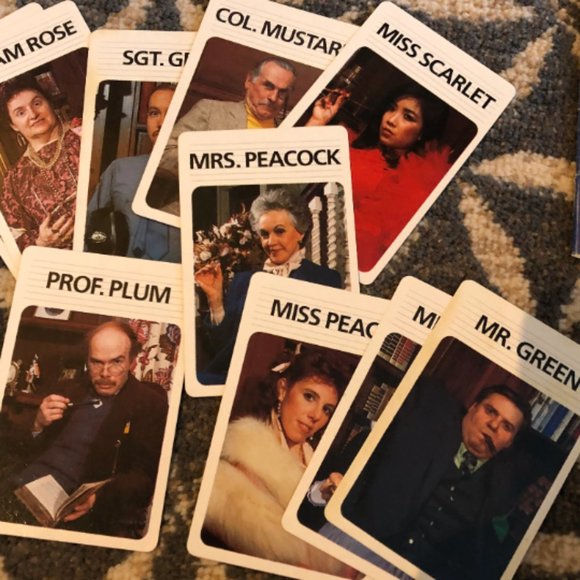 80's "Clue" VCR Mystery Game - VHS Murder Mystery Game - 80's Boardgame - Picture 4 of 9